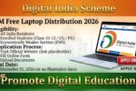 PM Free Laptop Distribution 2026 Eligibility Application Process Last Date
