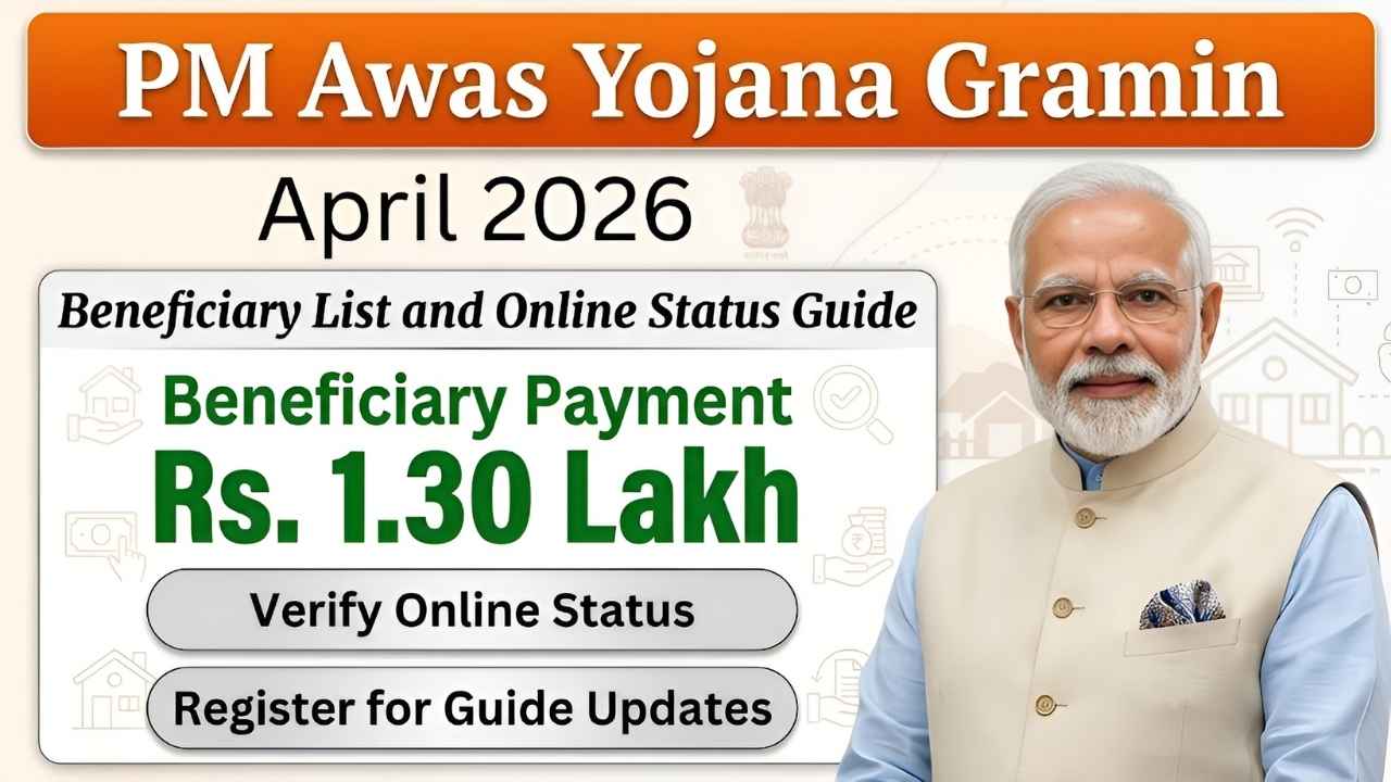PM Awas Yojana Gramin April 2026 Beneficiary List and Online Status Guide